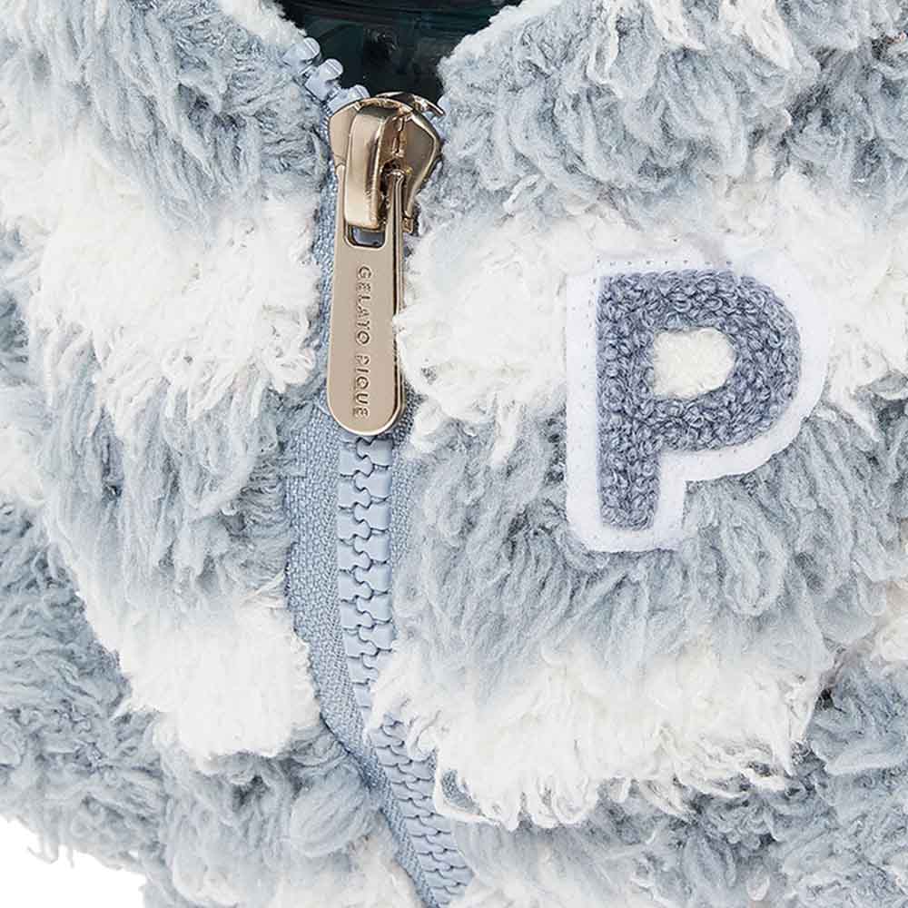 BEARBRICK 400% CRÈME GLACÉE PIQUE PAJAMAS MINT WHITE