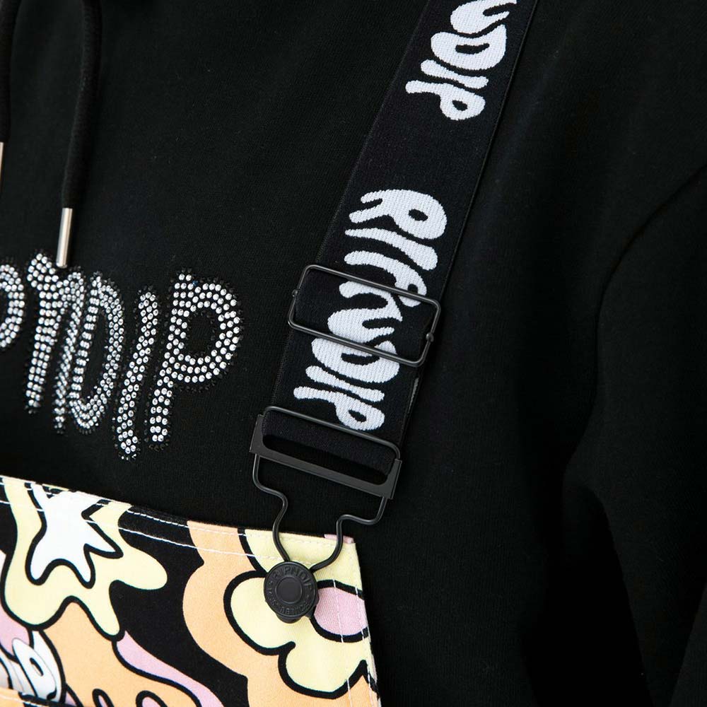 FLOWER CHILD COTTON SERGÉ OVERALLS