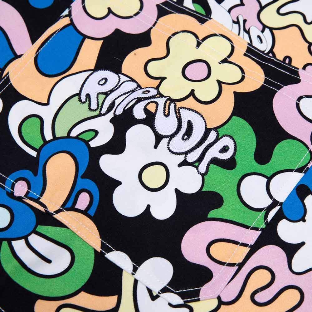 FLOWER CHILD COTTON SERGÉ OVERALLS