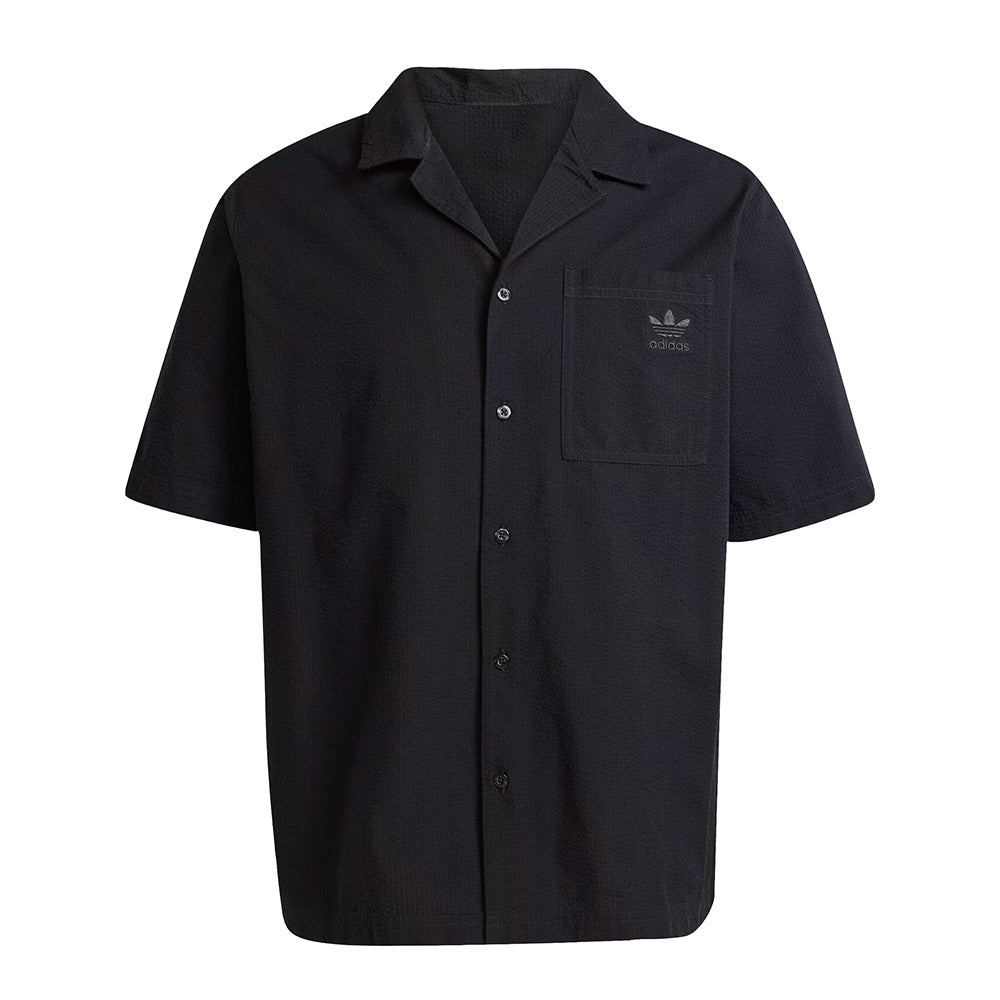 ESSENTIALS SEERSUCKER SHORT SLEEVE SHIRT