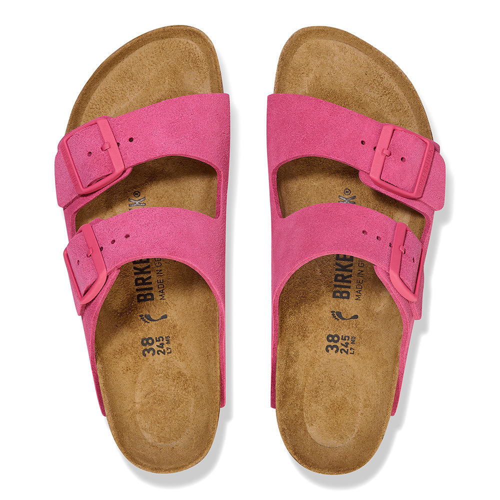 ARIZONA FUCHSIA TULIP SUEDE LEATHER