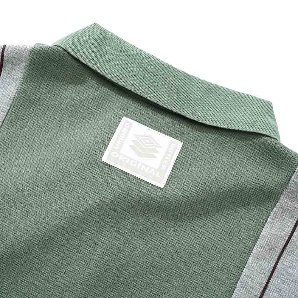 X UMBRO ATHLETICA S/S POLO SHIRT SAGE