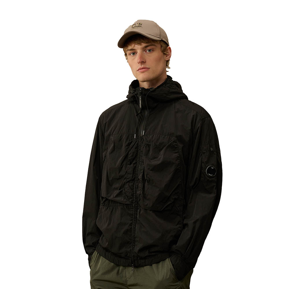 CHROME-R HOODED OVERSHIRT