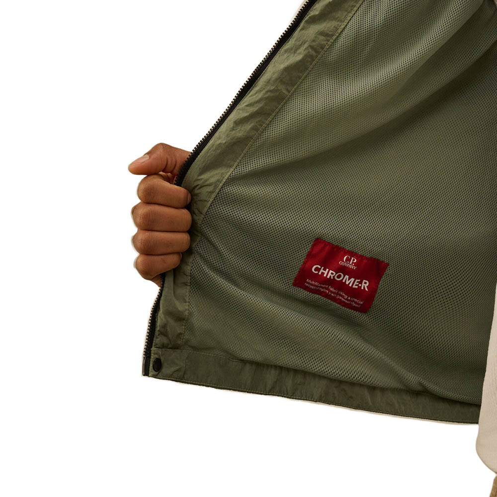 CHROME-R ZIPPED LENS OVERSHIRT