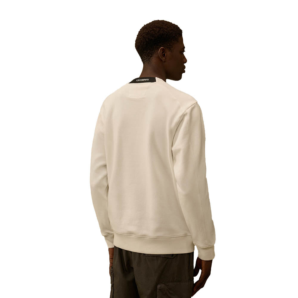DIAGONAL RAISED FLEECE CREWNECK LENS SWEATSHIRT