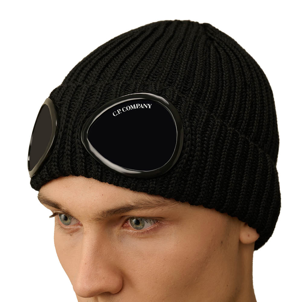 EXTRA FINE MERINO WOOL GOGGLE BEANIE