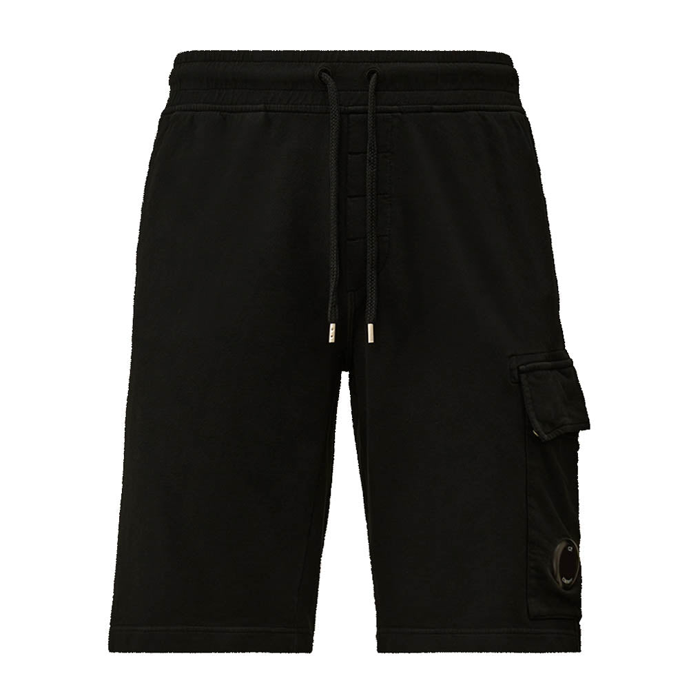 LIGHT FLEECE CARGO LENS SWEATSHORTS