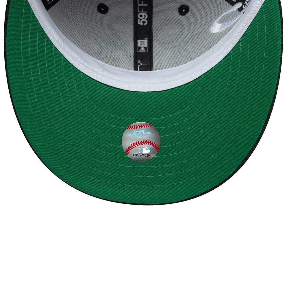 NEW YORK YANKEES MLB EST SCRIPT NAVY LOW PROFILE 59FIFTY FITTED CAP