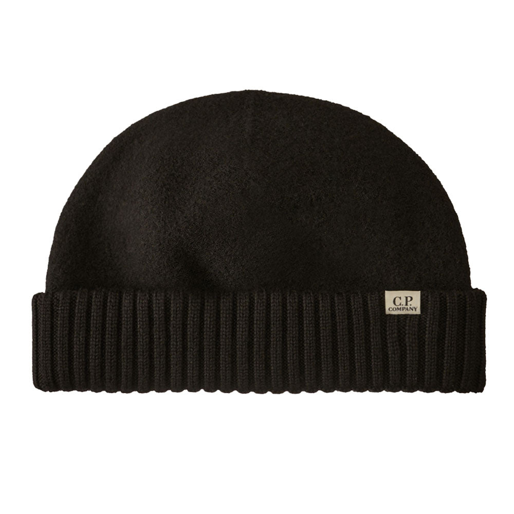 EXTRAFINE MERINO WOOL FELTED FISHERMAN BEANIE