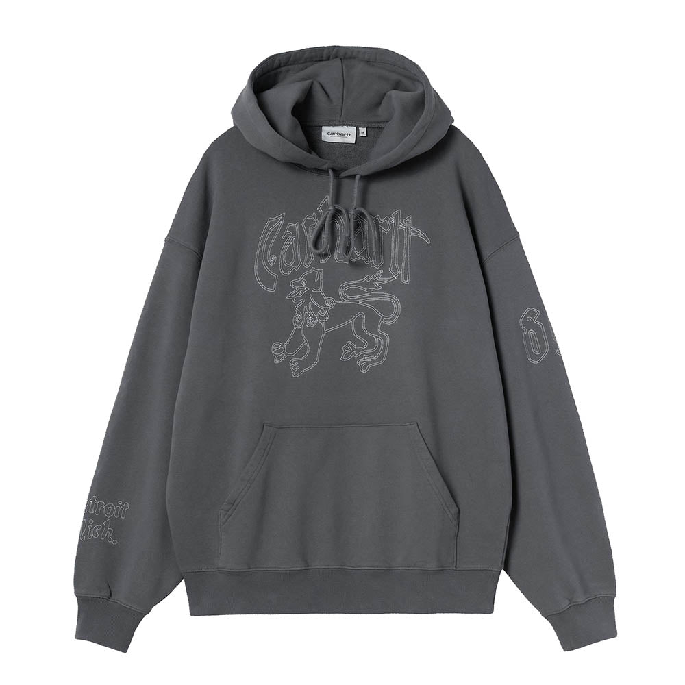 HOODED HACKWORK SWEATSHIRT