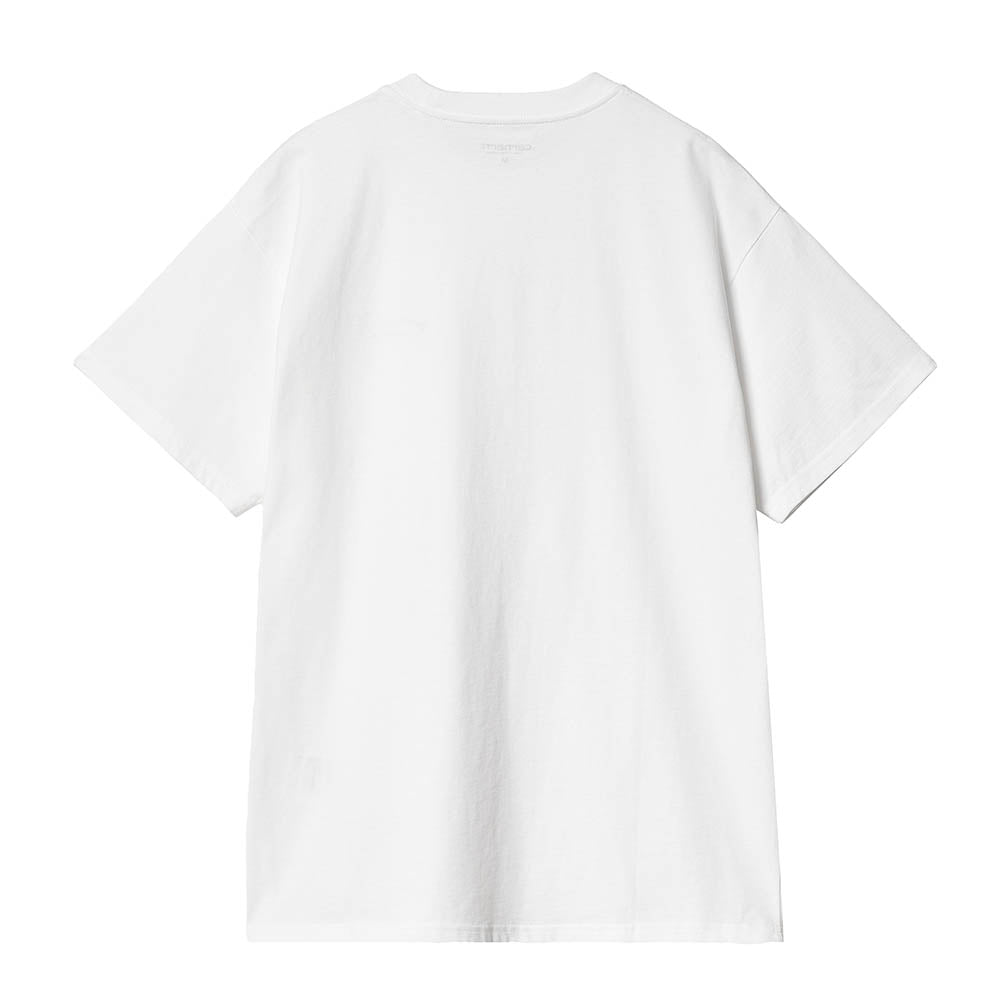 S/S SCRIPT EMBROIDERY T-SHIRT