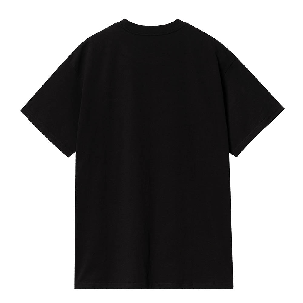 S/S SCRIPT EMBROIDERY T-SHIRT