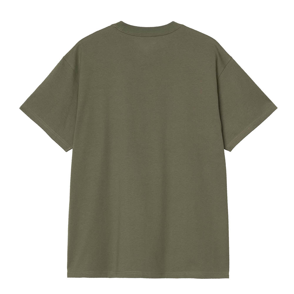 S/S SCRIPT EMBROIDERY T-SHIRT