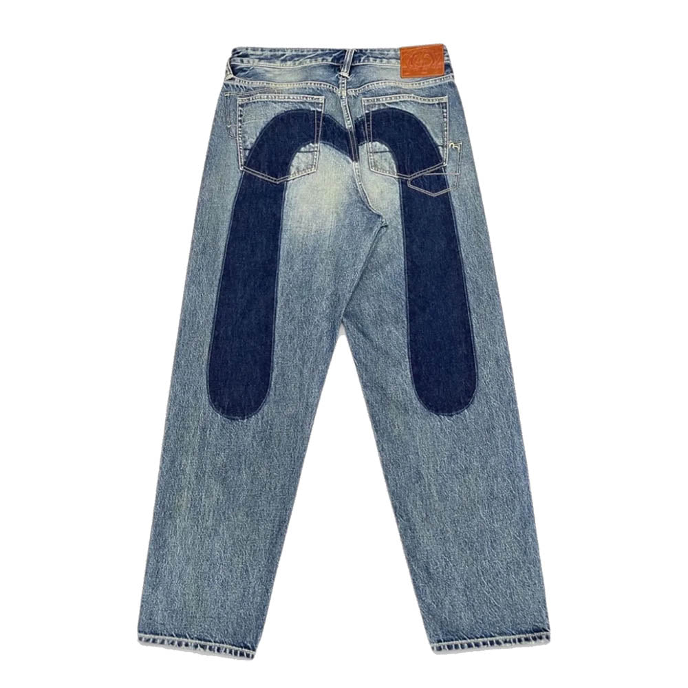 DAICOCK SHADOW POCKET WASHED JEANS