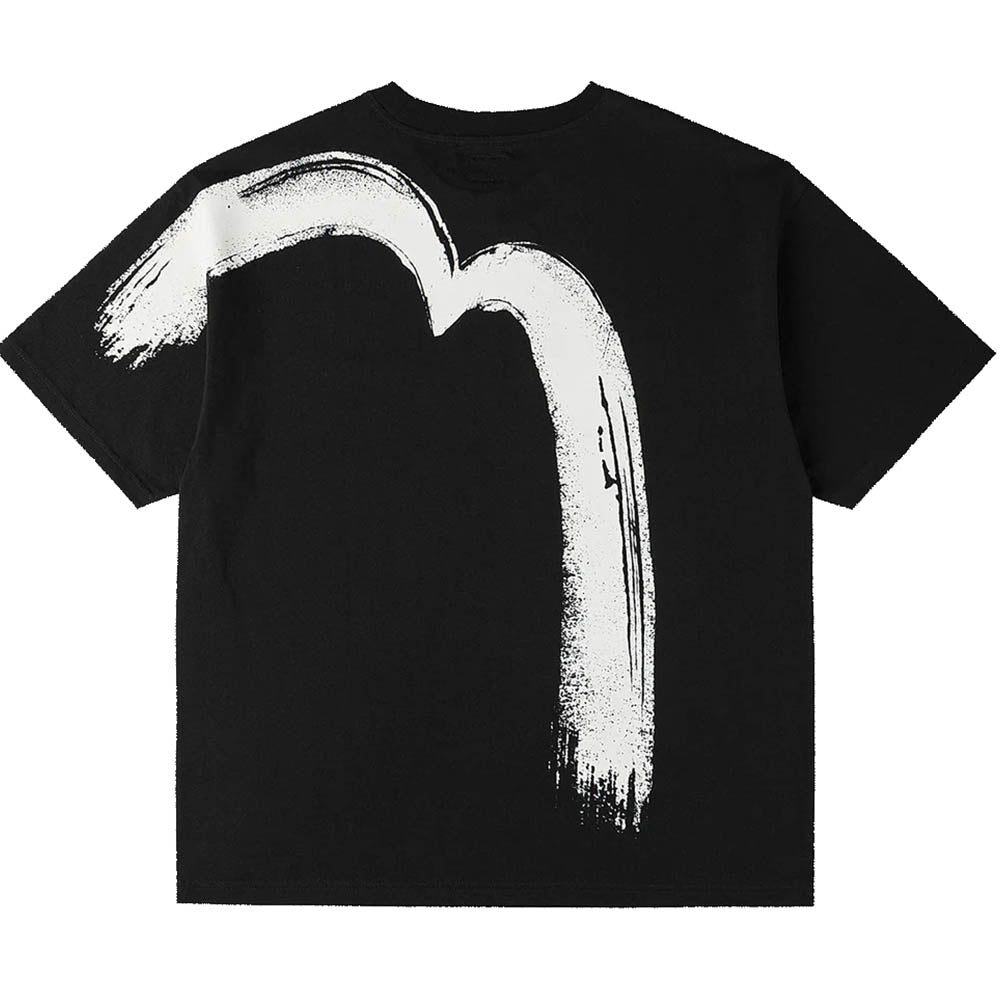 HAND-BRUSHED DAICOCK PRINT T-SHIRT
