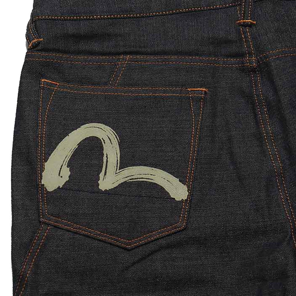 SEAGULL PRINTED POCKET DENIM SHORTS