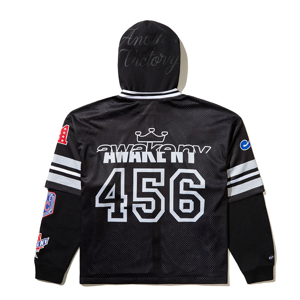 HEADCRACK CHAMPS JERSEY ZIP HOODIE