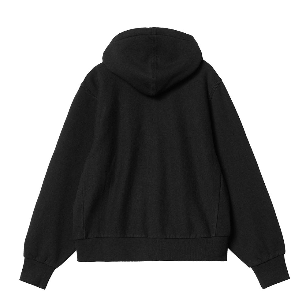 W' HOODED AMERICAN SCRIPT JACKET
