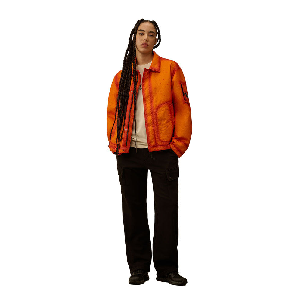 FELTRO BI-FILM SHORT JACKET RUSSET ORANGE