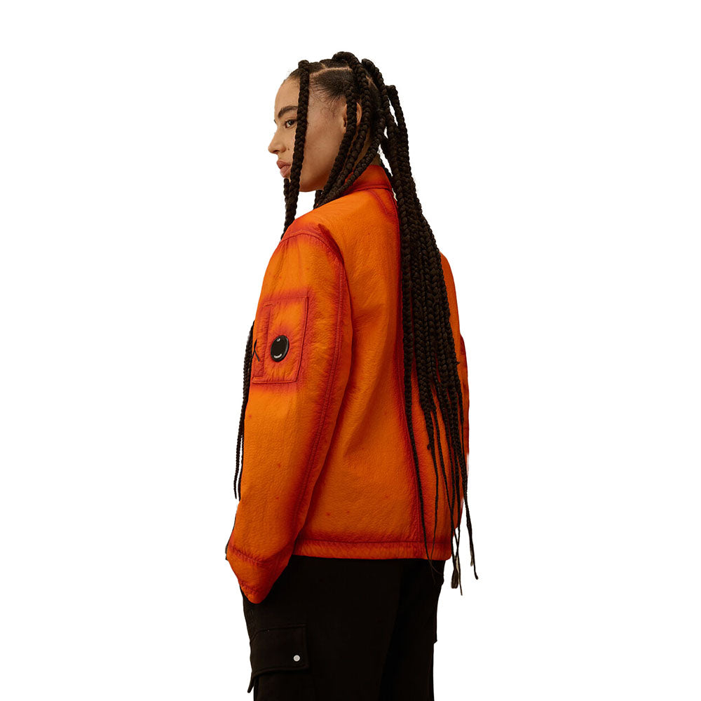 FELTRO BI-FILM SHORT JACKET RUSSET ORANGE