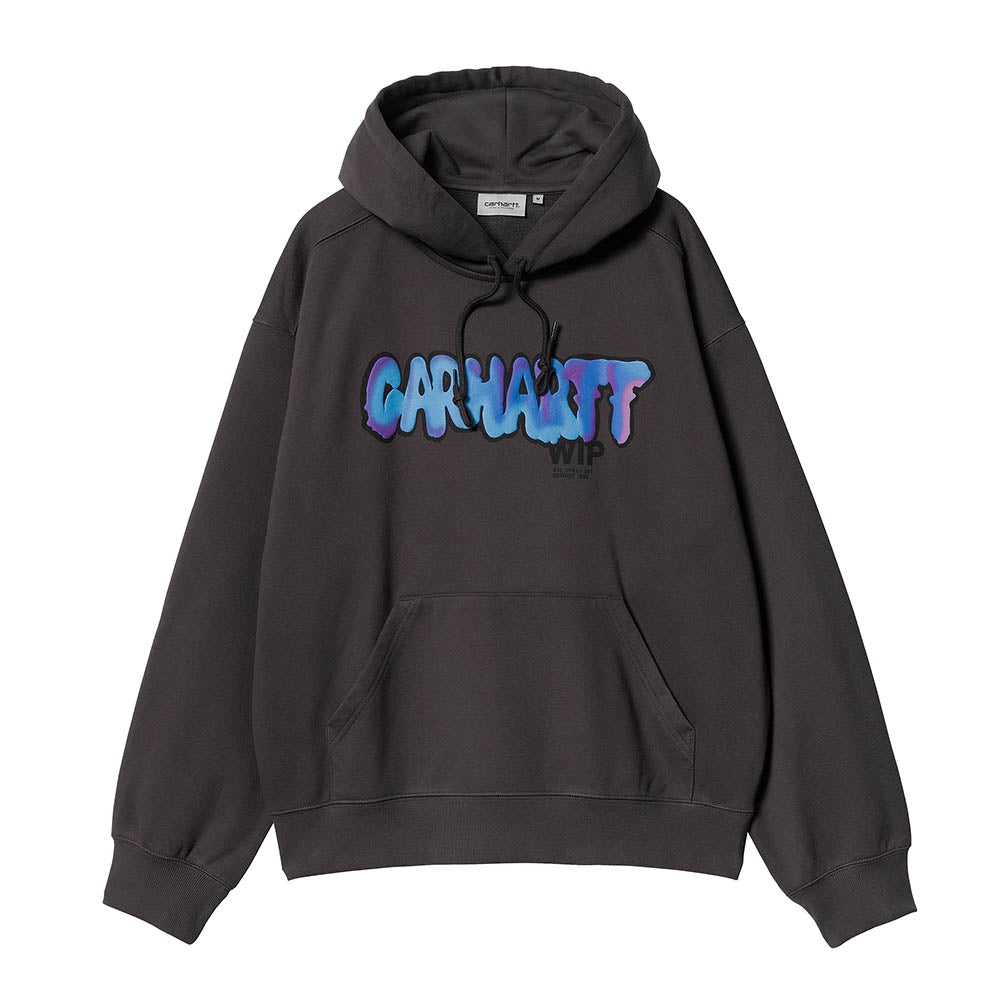 HOODED DRIP SWEAT