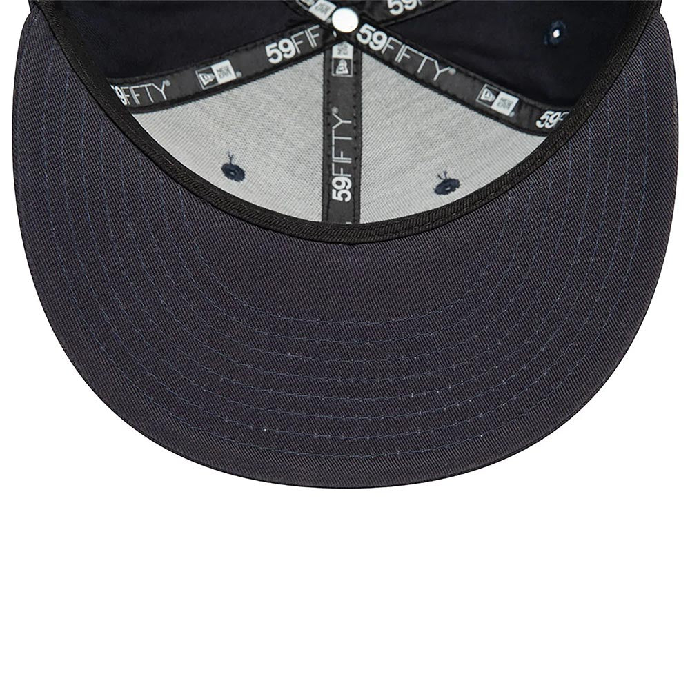 LA ANGELS MLB ICON NAVY 59FIFTY CAP