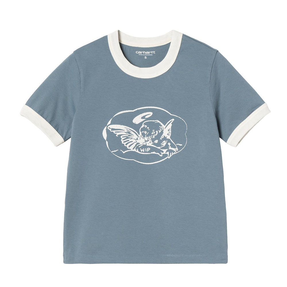W' S/S REMINISCING RINGER T-SHIRT