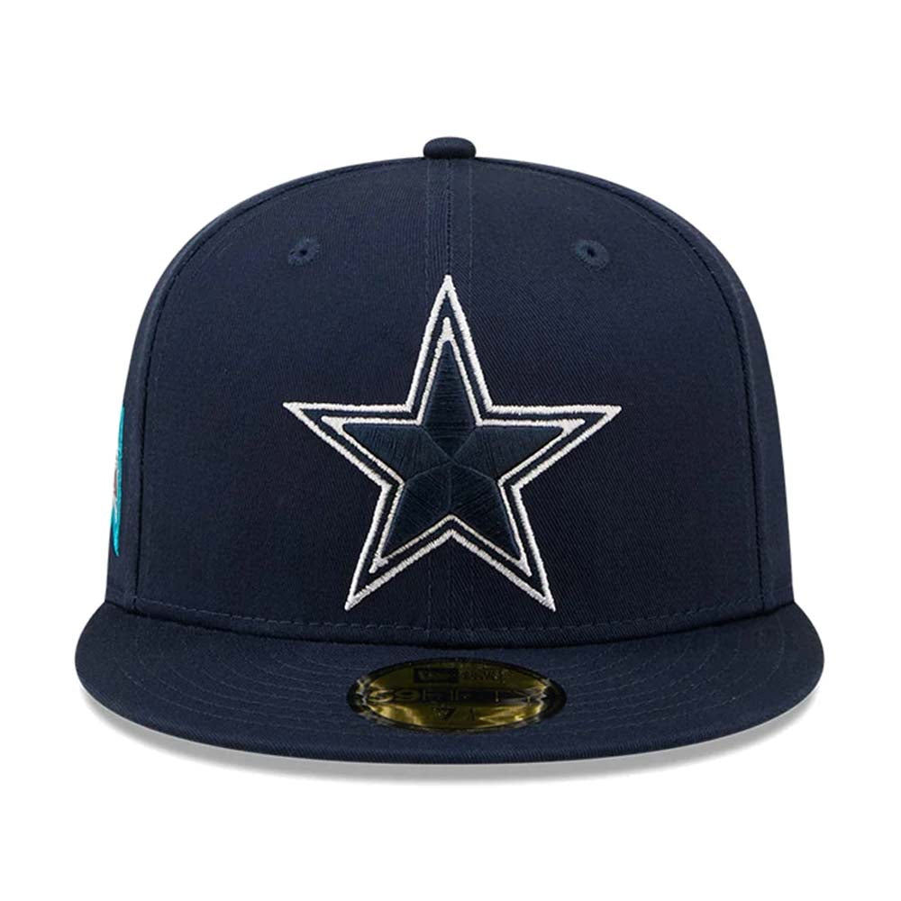 DALLAS COWBOYS SIDE PATCH BLUE 59FIFTY CAP