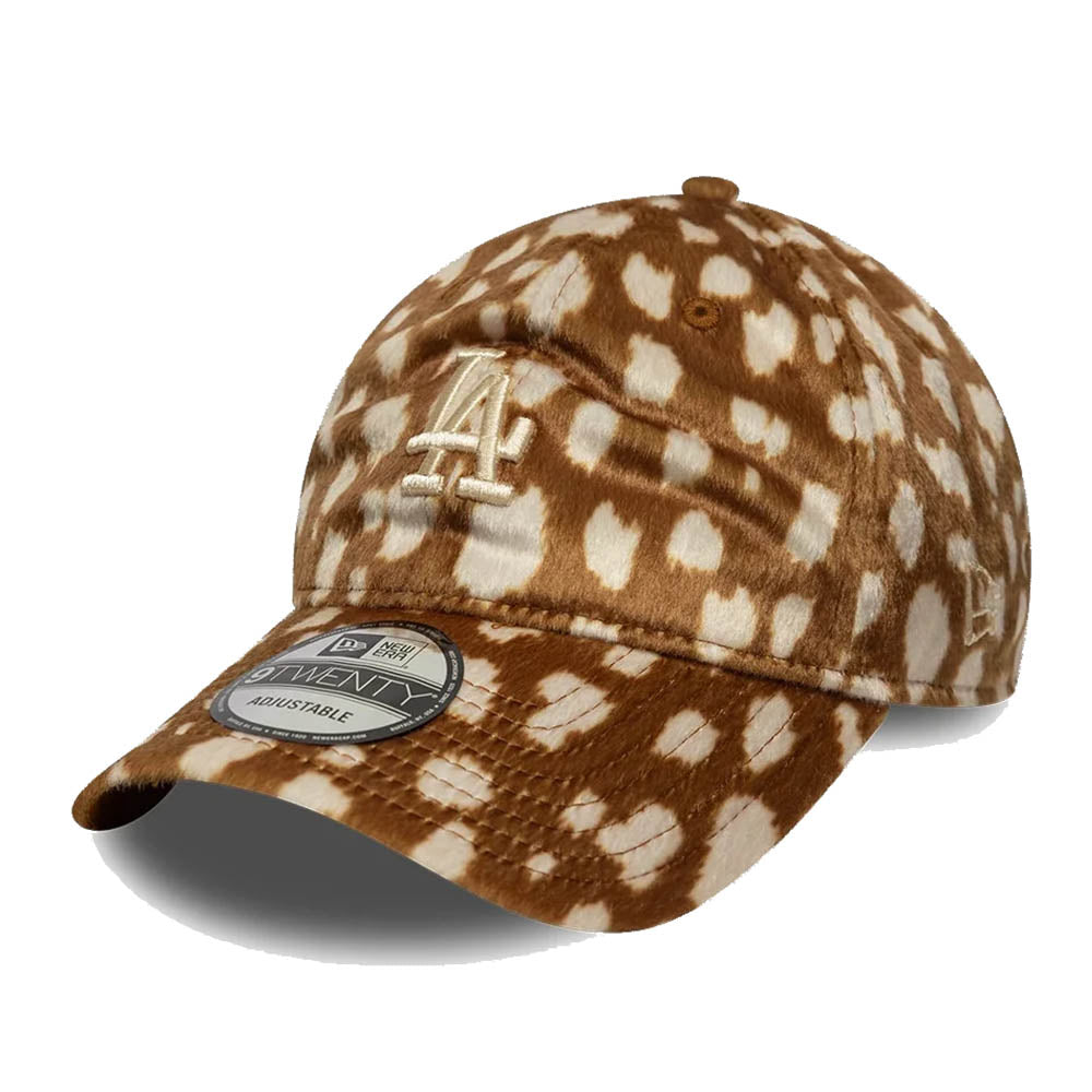 LA DODGERS ANIMAL PRINT DARK BEIGE 9TWENTY CAP