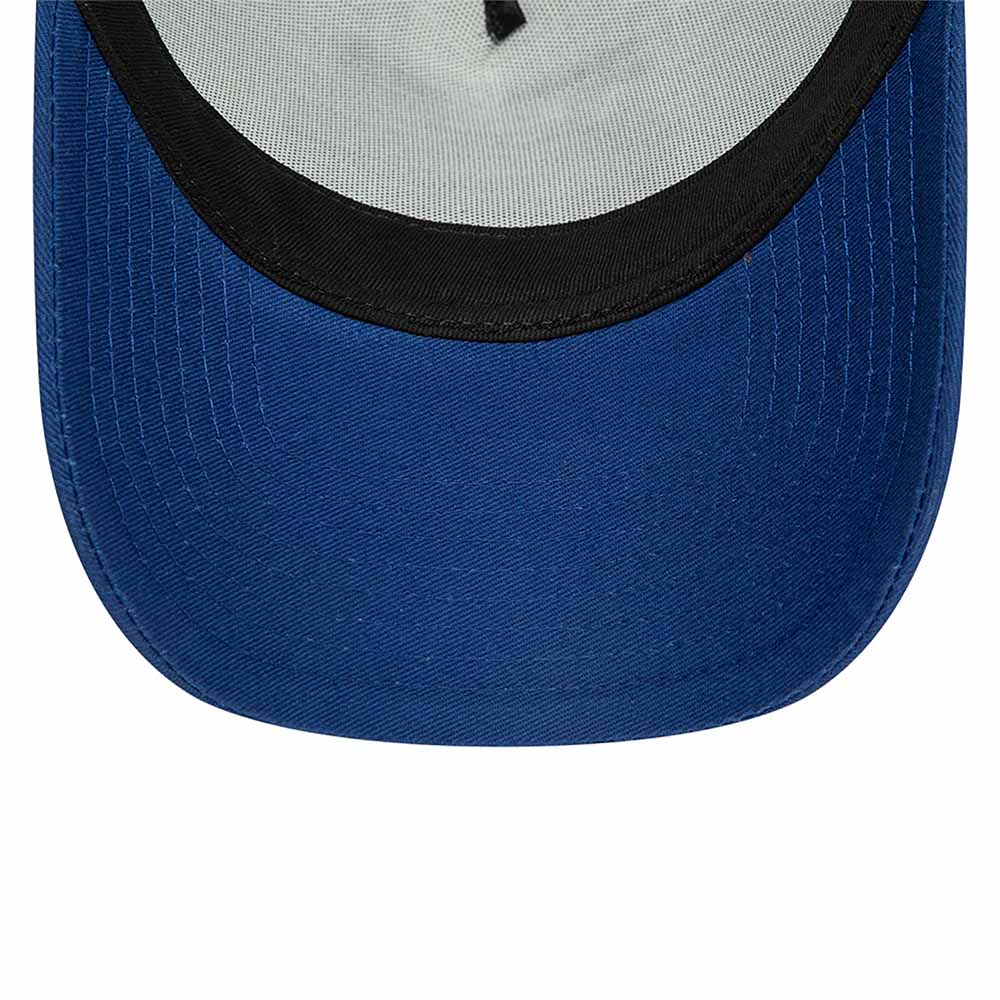 NEW ERA FOOD BURGER BLUE A-FRAME TRUCKER CAP