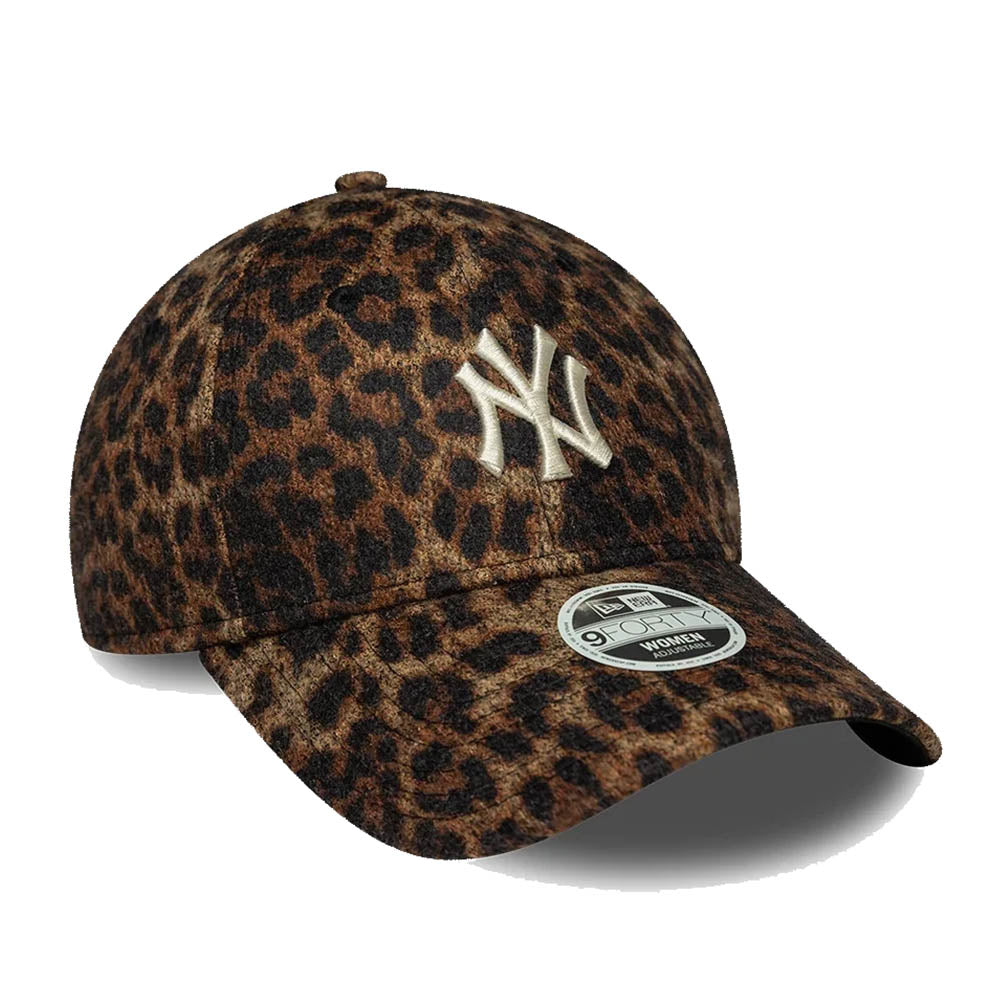NEW YORK YANKEES MLB COSY LEOPARD BROWN 9FORTY CAP