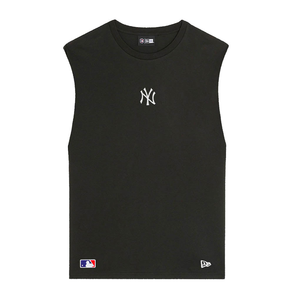 NEW YORK YANKEES MLB MIDI BLACK SLEEVELESS TEE
