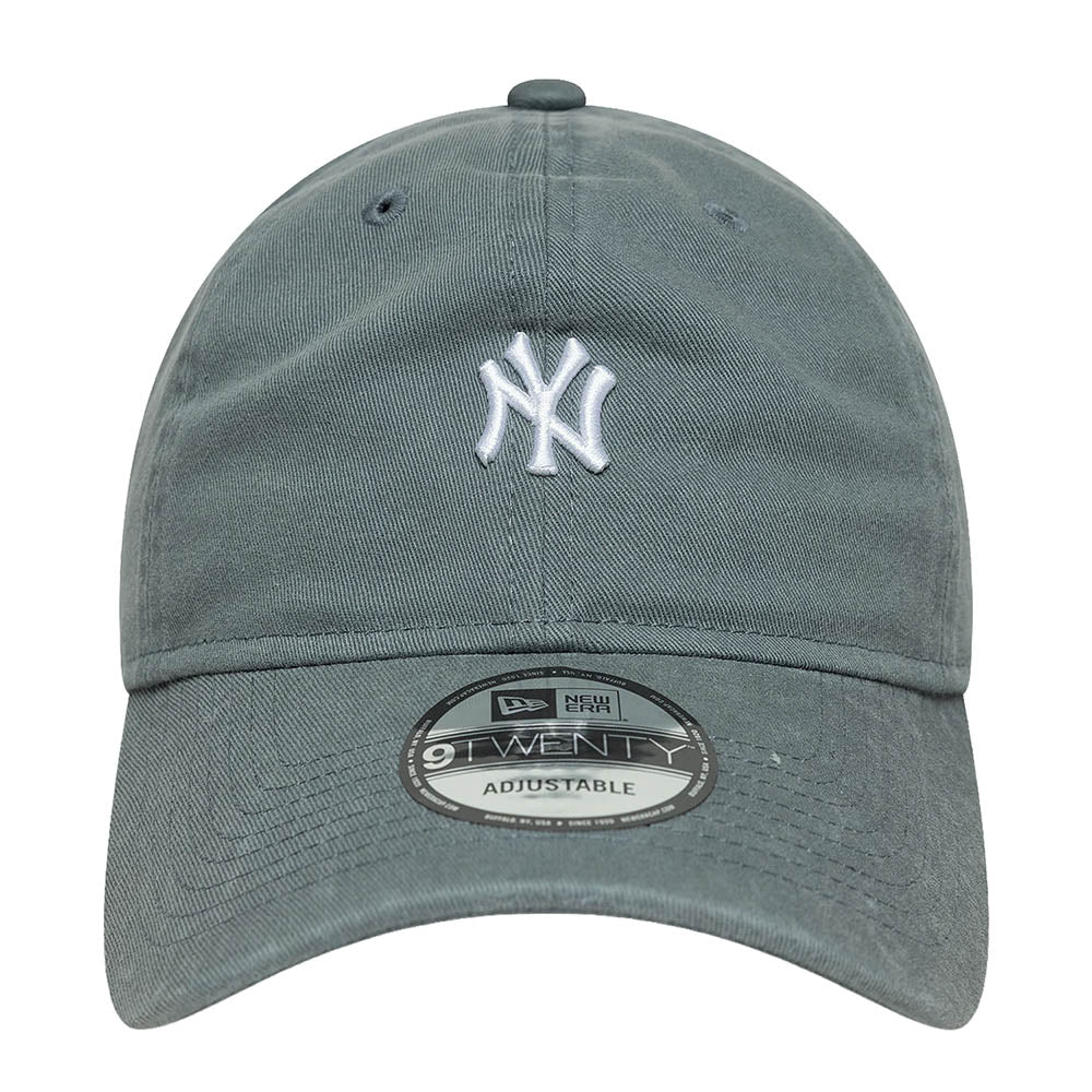 NEW YORK YANKEES WASHED MINI LOGO GREY 9TWENTY CAP