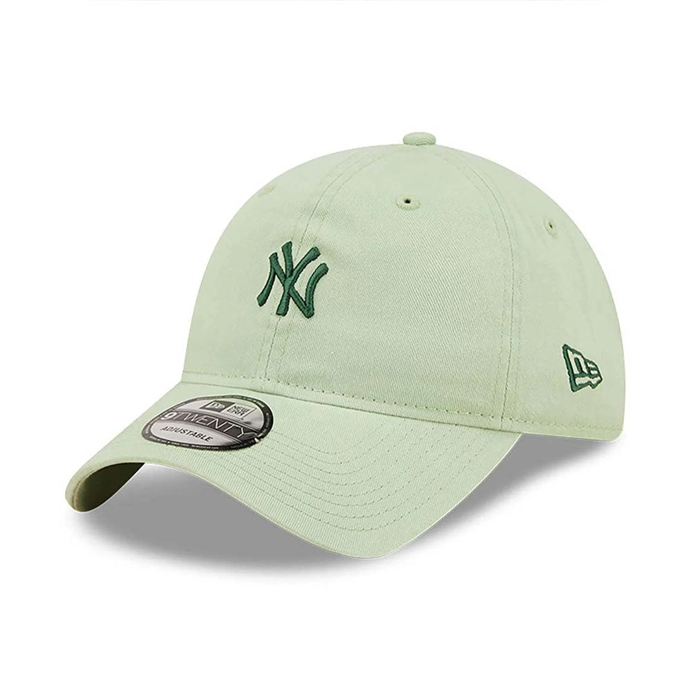 NEW YORK YANKEES MINI LOGO GREEN 9TWENTY ADJUSTABLE CAP