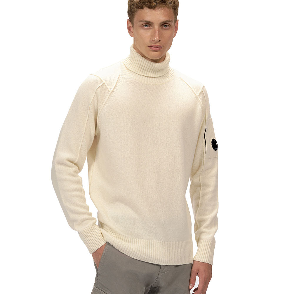 LAMBSWOOL ROULEAU NECK JUMPER