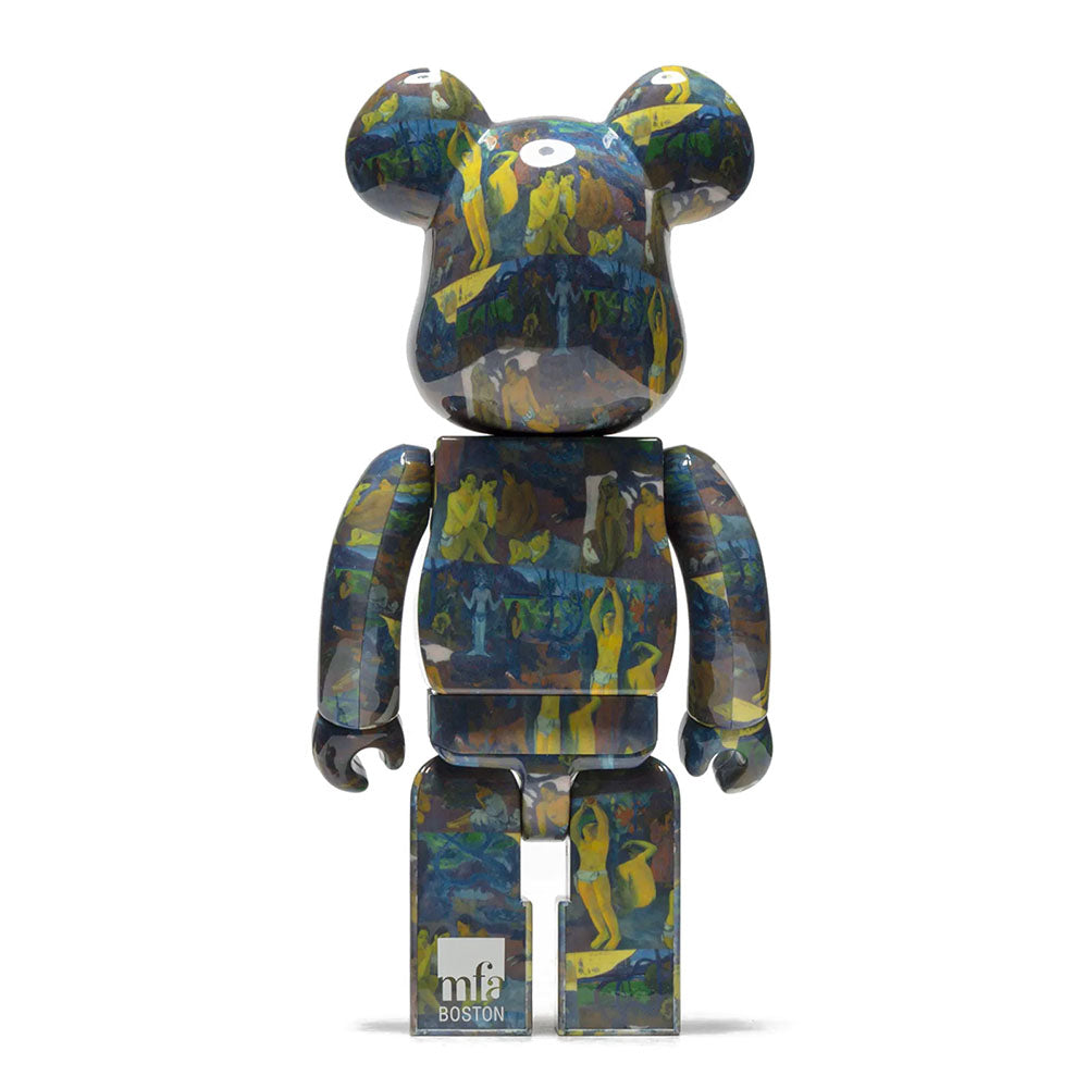 BEARBRICK 1000% GAUGUIN WHERE DO WE COMMENT FROM ? WHAT ARE WE ? WHERE ARE WE GOING ?